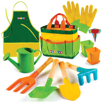 Play22 Kids Gardening Tool Set 12 PCS - Kids Gardening