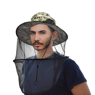 CozyCabin Mosquito Head Net Hat with Removable Mesh