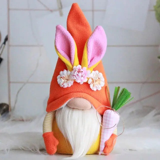 Easter Faceless Doll Decoration Bunny